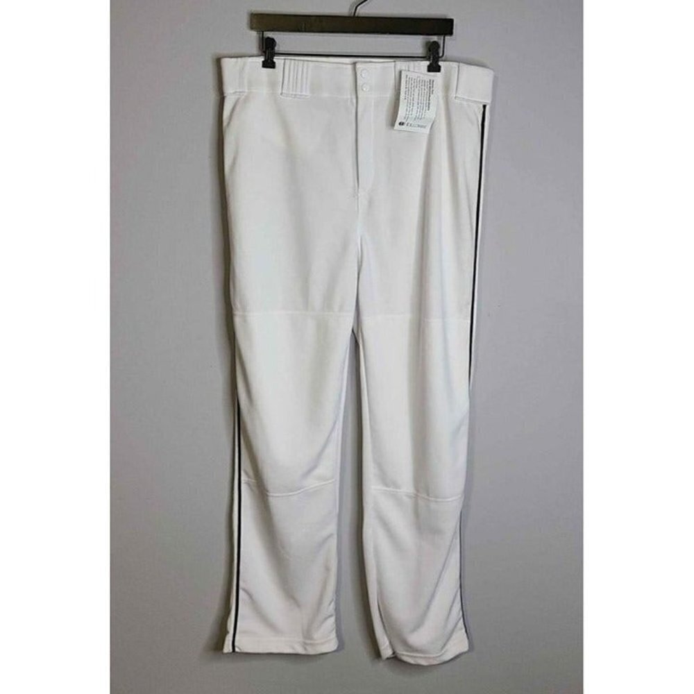 New Holloway Mens Baseball Phenom Pant Dry-Excel Wide Leg Open Bottom Size XL